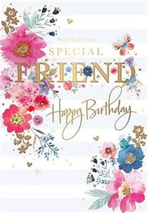 Special Friend - Birthday card