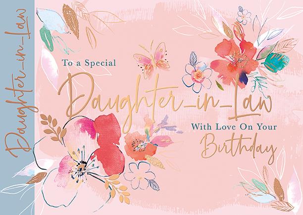 Special Daughter-in-Law - Birthday Card