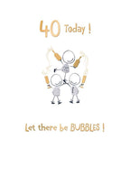 40th birthday card