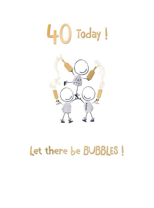 40th birthday card