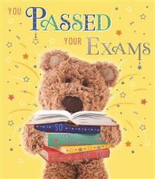 You passd! - Exams card