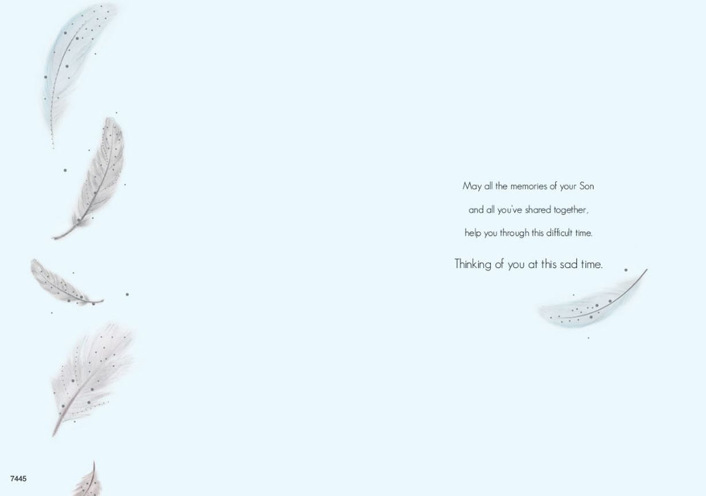 Loss of son- Sympathy card