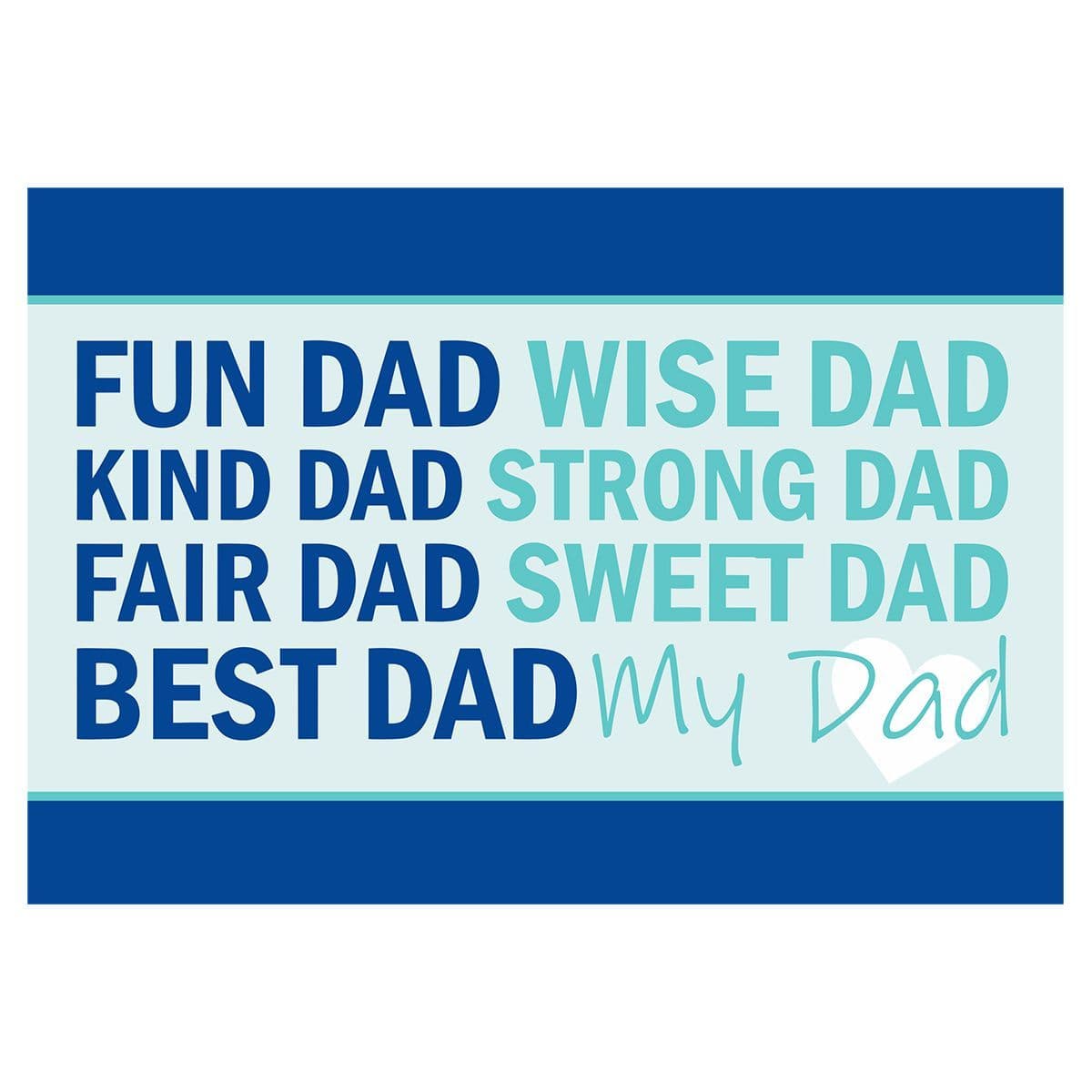 Dad - Vintage Metal Sign
