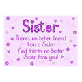 Sister - Vintage Metal Sign