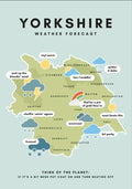 Weather Forecast - A4 Yorkshire Print