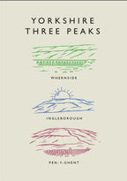 Three Peaks - A4 Yorkshire Print