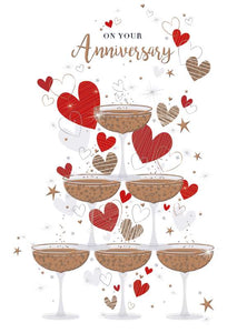 On Your anniversary card