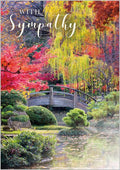 Bridge over Water - Sympathy Card