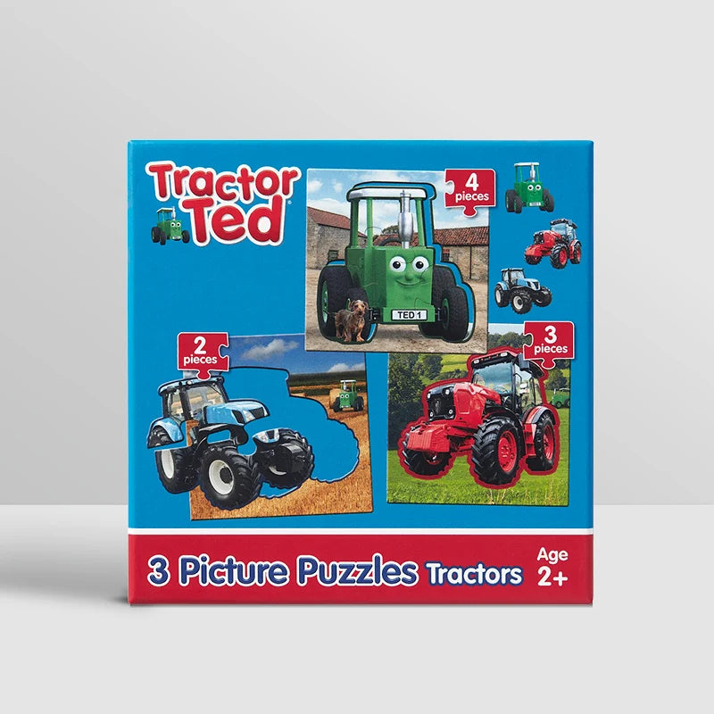 Tractor Ted Tractors - Set of 3 - Puzzles