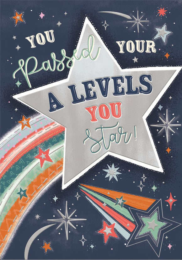 You passed your GCSE exams  - Congratulations card
