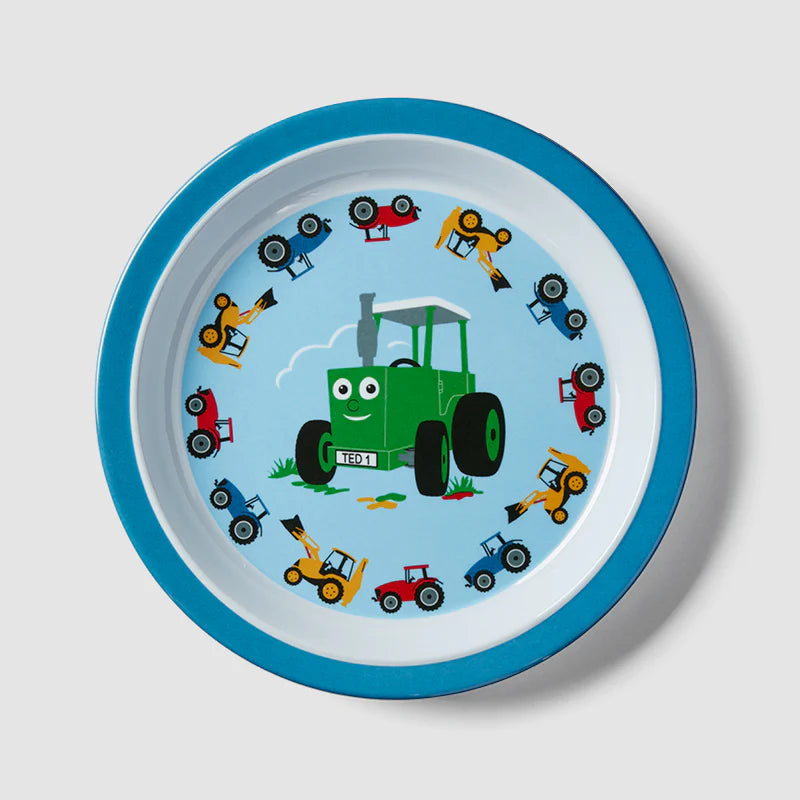 Tractor Ted Melamine - Plate