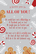 Poem for All of you - funny Christmas card
