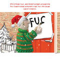 Nigel and the carol singers-  funny Christmas card