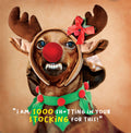 Sh*tting in your stocking- funny Christmas card