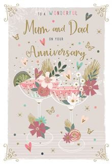 Mum and Dad - Anniversary card