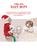 Sexy Wife  - funny Christmas card
