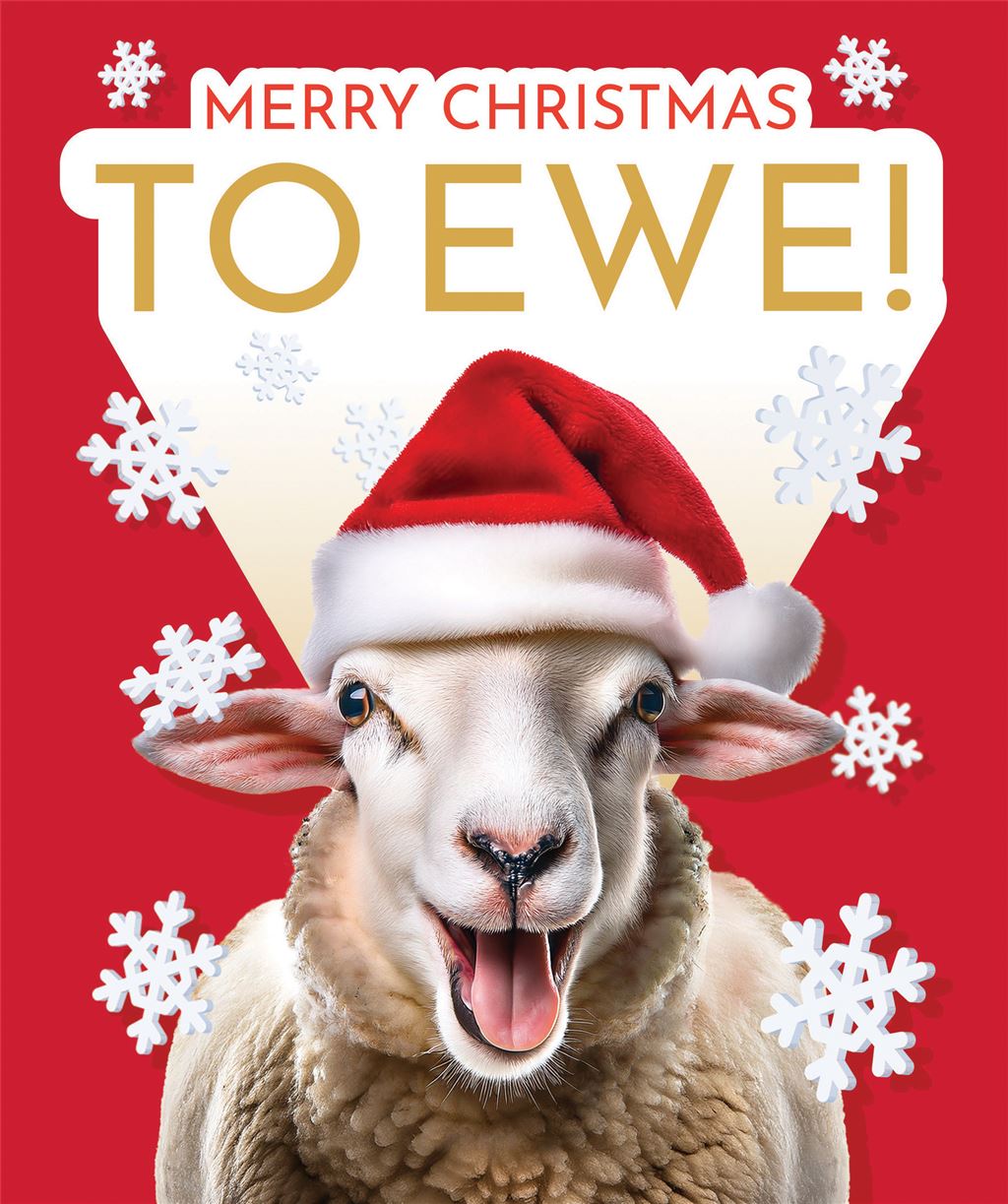 BAAAAH Humbug  - funny Christmas card