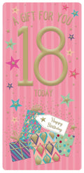 18th Birthday pink - money wallet