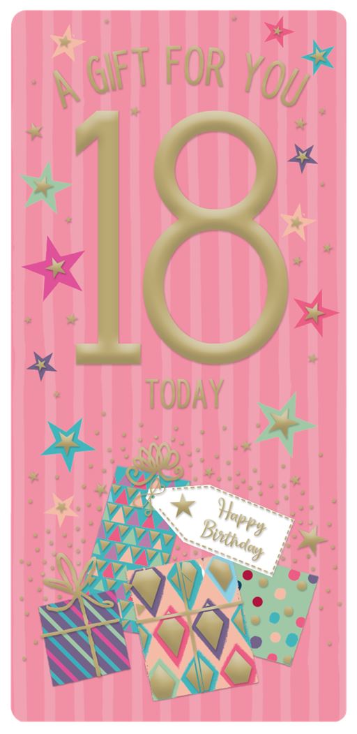 18th Birthday pink - money wallet