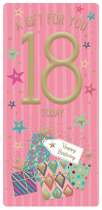 18th Birthday pink - money wallet