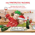 Fantastic Friends - funny Christmas card