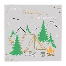 Camping Adventure  - Birthday card