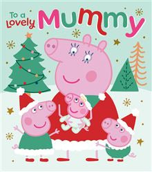 Mummy -Peppa Pig Christmas card