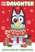 Daughter - Bluey Christmas card
