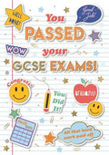 You passed your GCSE exams  - Congratulations card