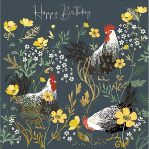 Dorking chicken - National Trust card