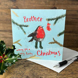 Brother - Alex Clark Christmas card