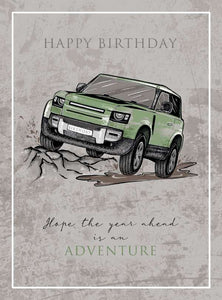 An adventure - birthday card