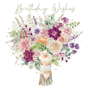 Bouquet - Birthday card