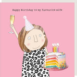 Favourite Wife - Rosie Made a Thing birthday card