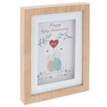 Happy Ruby Anniversary- pebble glass art
