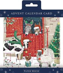 Farm animals - Advent Calendar Card