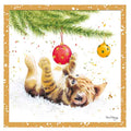 Kitten with bauble - Bree Merryn Christmas card