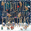 To you all  - Christmas card