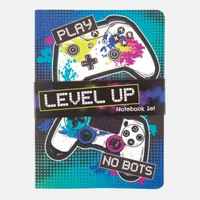 Level up! - Set of 3 - A6 Notebook