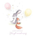Lets get carried away - birthday card