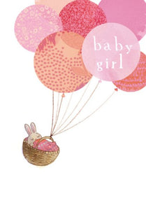 Bundle of joy - new baby girl card