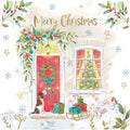 Festive door - Box 8 Luxury Christmas card
