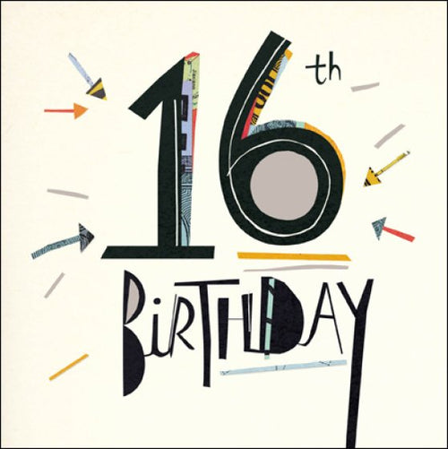 16th Birthday card