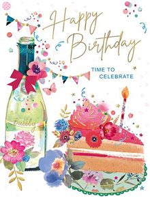 Time to celebrate  - Birthday Card