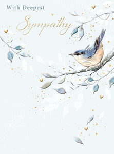 The bird -  sympathy card