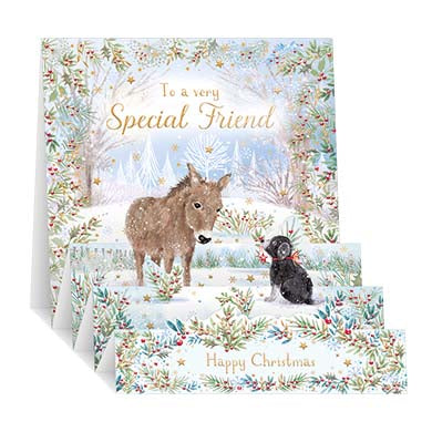 Special friend- pop up Christmas card