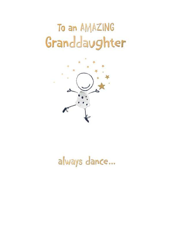 Granddaughter - birthday card