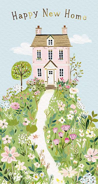 Happy  New Home - New Home Card