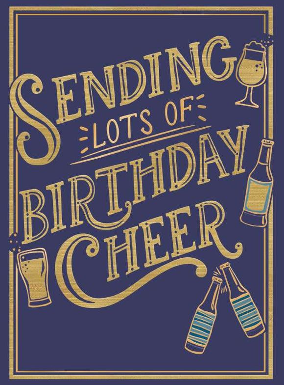 Birthday Cheer - birthday card