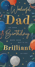 Wonderful Dad - Birthday Card